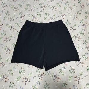 Hollister Ultra High Rise Sweat Shorts Fleece Lined Small Charcoal Gray Lounge